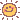 天気だよ。晴れ の絵文字