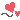 伸ばし棒 ～ハート ﾃﾞｺﾒ絵文字