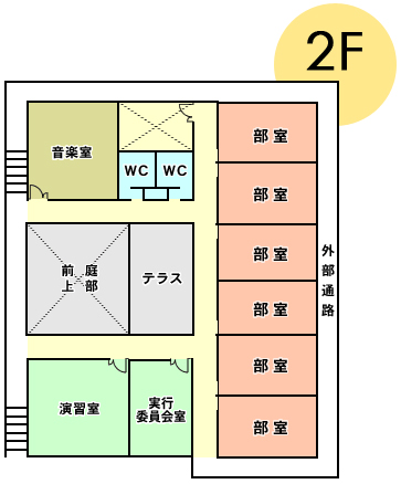 クラブハウス平面図